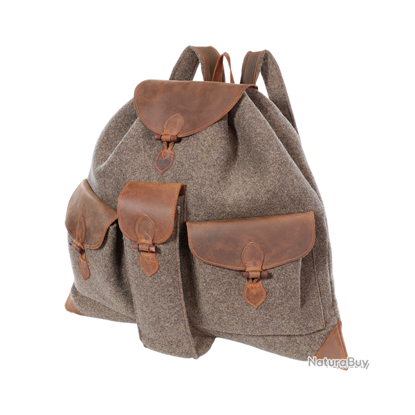 Sac � dos de chasse silencieux en feutre de laine - Ref 32210-40 - �quipement chasse robuste