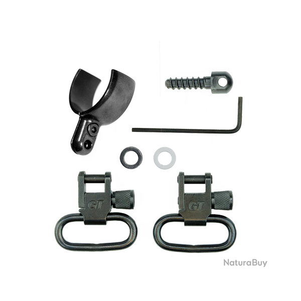 Kit d'anneaux grenadi�res � attacher sur le canon - Ref 38601-01 - Accessoire arme qualit� pro