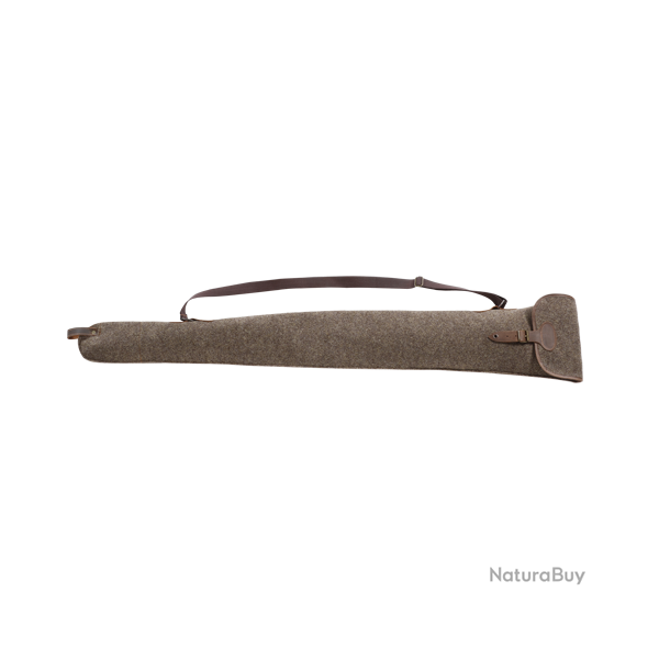 �tui de fusil de chasse en feutre de laine avec cuir - Ref 32253-61 - Accessoire arme qualit� pro