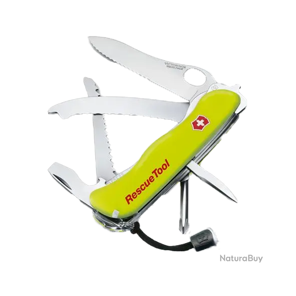 Rescue Tool VICTORINOX 12 fonctions - Ref 23240-08 - Coutellerie de chasse premium