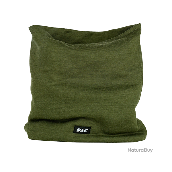P.A.C. Neckwear Merino Snood Olive - Ref 28326-01 - Habillement chasse et tradition