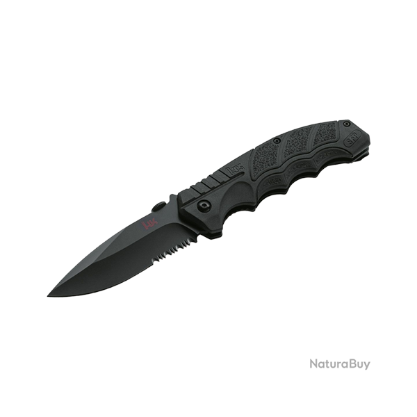 Heckler&Koch SFP Tactical Folder All Black - Ref 23258-02 - Coutellerie de chasse premium