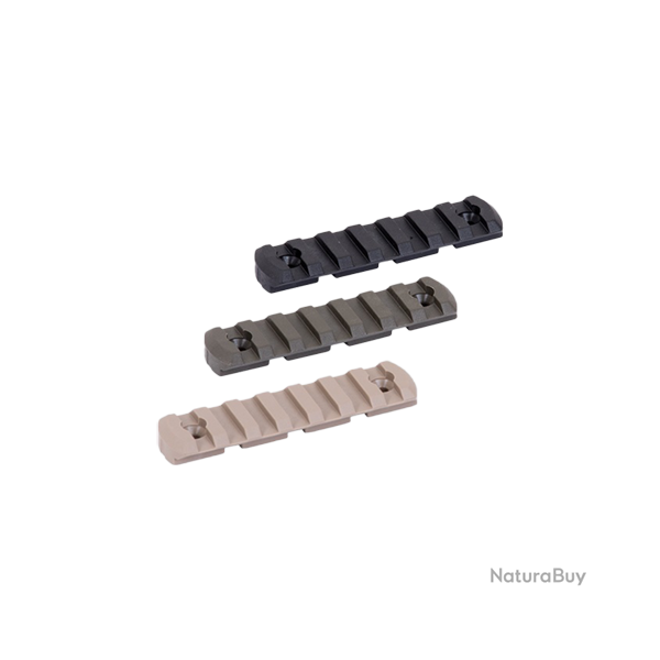 DLG Tactical Segment de rail M-LOK polym�re 7 fentes - Ref DLG-111 - Accessoire arme qualit� pro