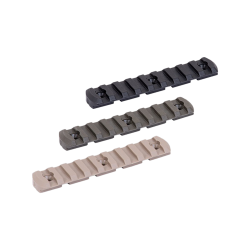 DLG Tactical Segment de rail polym&egrave;re M-LOK &agrave; 9 fentes - Ref DLG-112 - Accessoire arme qualit&eacute; pro