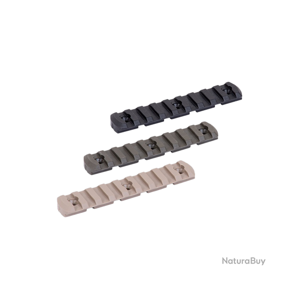 DLG Tactical Segment de rail polym�re M-LOK � 9 fentes - Ref DLG-112 - Accessoire arme qualit� pro
