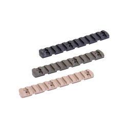 DLG Tactical Segment de rail polym&egrave;re M-LOK &agrave; 11 fentes - Ref DLG-113 - Accessoire arme qualit&eacute; pro
