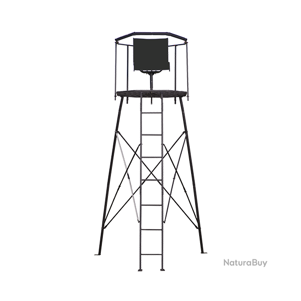 Mirador autoportant avec rambarde - Ref 33315-35 - Am�nagement territoire chasse
