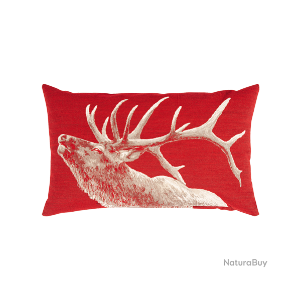 Housse de Coussin Urban Rouge - Ref 26103-31 - Cadeau th�me chasse