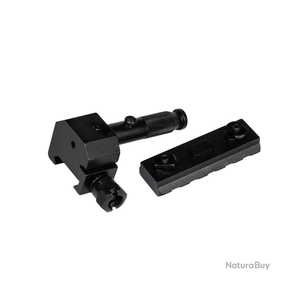 Adaptateur M-LOK pour Bipied Lightrock Sparrow - Ref 34322-93 - Accessoire arme qualit� pro