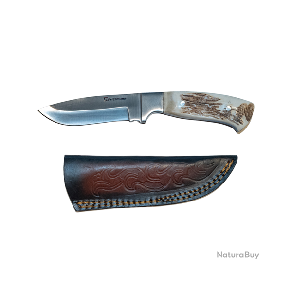 Couteau � Nicker � de chasse - Ref 23200-16 - Coutellerie de chasse premium
