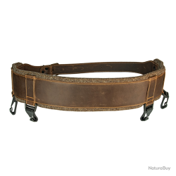 Ceinturon d'&eacute;quipement en cuir Ranger avec doublure en feutre de laine - Ref 32350-21 - &Eacute;quipement c