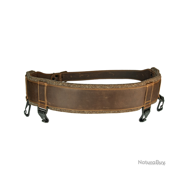 Ceinturon d'�quipement en cuir Ranger avec doublure en feutre de laine - Ref 32350-21 - �quipement c