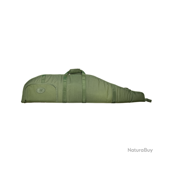 �tui carabine en polyester - vert, rembourr� - Ref 32253-66 - Accessoire arme qualit� pro