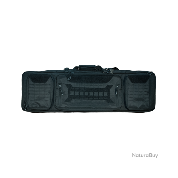 Housse tactique Lightrock pour carabines - pour 2 armes, noire - Ref 32253-72