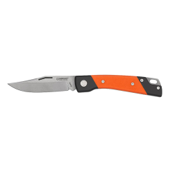 Couteau de chasse Luc Orange - Ref 23254-24 - Coutellerie de chasse premium