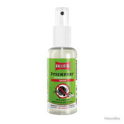 Ballistol Stichfrei&reg; R&eacute;pulsif contre les tiques - Ref 33506-17 - &Eacute;quipement chasse robuste