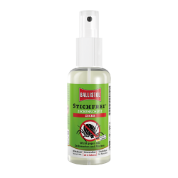 Ballistol Stichfrei&reg; R&eacute;pulsif contre les tiques - Ref 33506-17 - &Eacute;quipement chasse robuste
