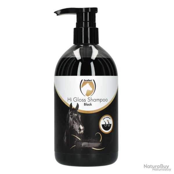 Excellent Horse Hi Gloss Shampoo Noir - Ref VRIE5100 - EAN 8716759605138 - Livraison rapide