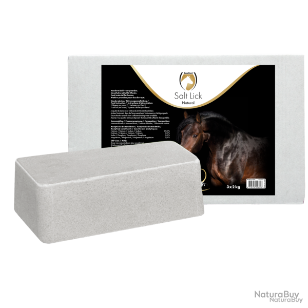 Excellent Horse Salt Lick Naturel - Ref EPPL00055 - EAN 8716759456013 - Livraison rapide