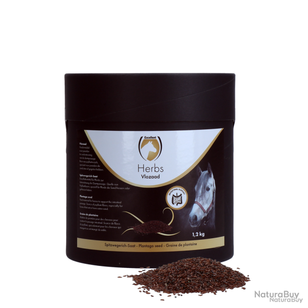 Excellent Horse Herbs Plantago Seed - Ref LUXU026 - EAN 8716759612112 - Livraison rapide