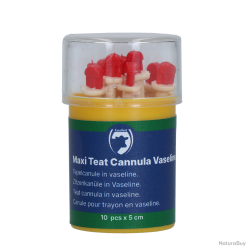 Excellent Maxi Teat Cannula Vaseline 50 mm - Ref TEPE0003P - EAN 8716759551541 - Livraison rapide