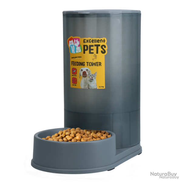Excellent Pets Feeding Tower - Ref EXCE7080A - EAN 8716759647855 - Livraison rapide