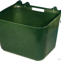 Feed trough with plastic hooks 30 l plastic - Ref VOERB01EC - EAN 5703414118037 - Unbranded
