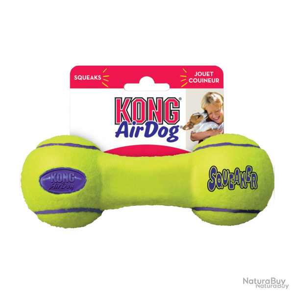 KONG Airdog� Squeaker Dumbbell - Ref KONGASDB1E - EAN 0035585775272 - Livraison rapide