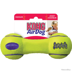 KONG Airdog&reg; Squeaker Dumbbell - Ref KONGASDB2E - EAN 0035585775265 - Livraison rapide
