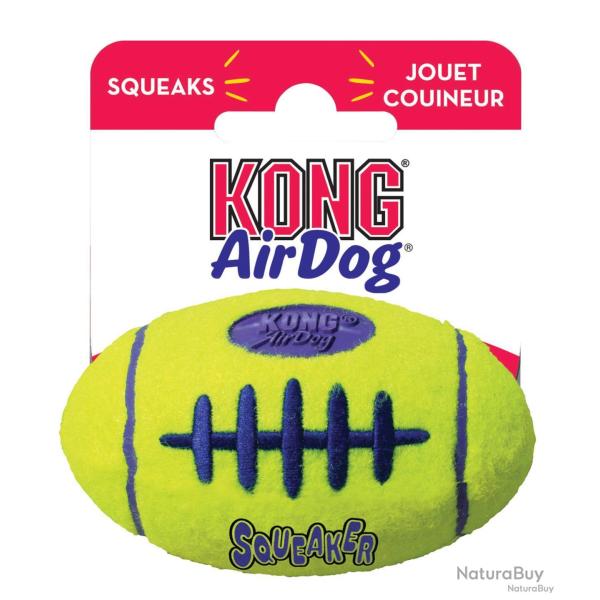 KONG Airdog� Squeaker Football - Ref KONGASFB2E - EAN 0035585775234 - Livraison rapide