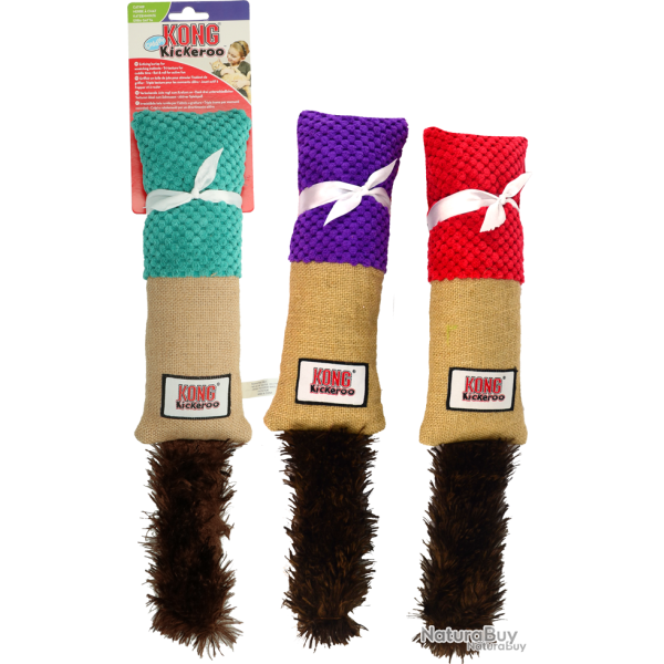 KONG Kickeroo Cuddler Assorted - Ref KONGCR7E - EAN 0035585418001 - Livraison rapide