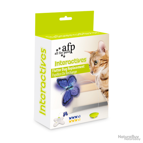 AFP Interactives - Flutter Bug Re-Fill (6 pack) - Ref AFPK03213 - EAN 0847922032135 - Livraison rapi