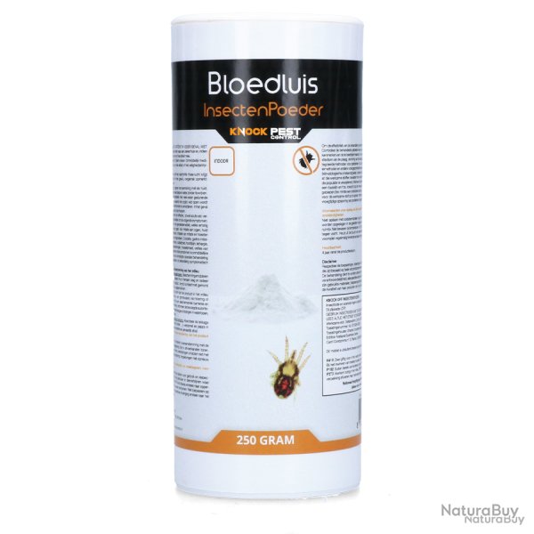 Knock Pest Insectenpoeder Bloedluis - Ref KNOC00117F - EAN 8716759619968 - Livraison rapide