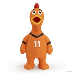 Oranje WK Latex Hondenspeeltjes - Ref ORAN0018 - EAN 8716759660991 - Hofman Animal Care