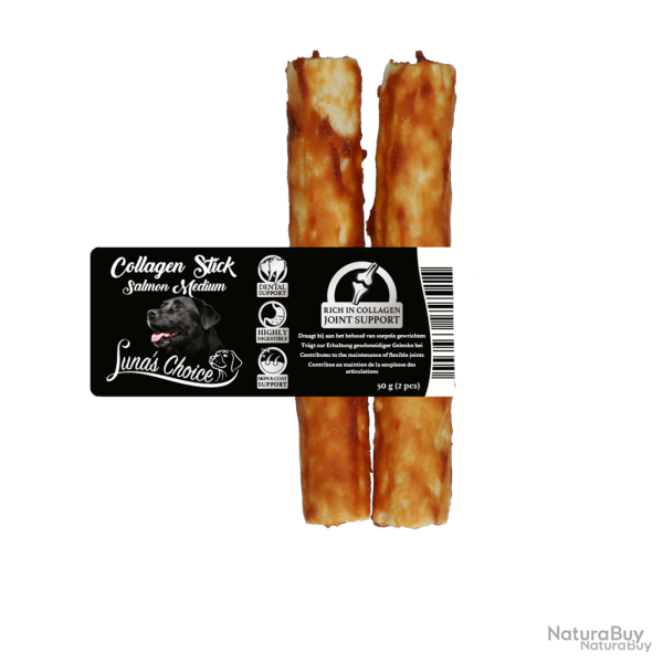 Luna's Choice Collagen Stick Saumon - Ref LUNA0070B - EAN 8716759639300 - Livraison rapide