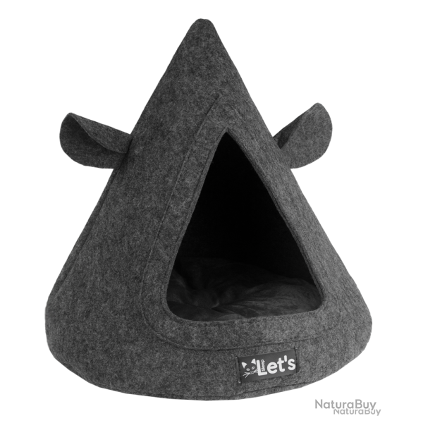 Let's sleep Pet Cave TeePee - Ref LETS366 - EAN 8716759550773 - Livraison rapide