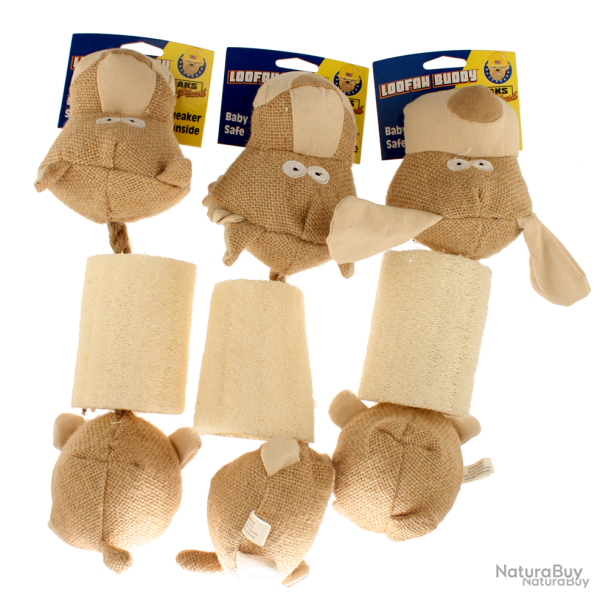 Petsport Loofah Buddy Assorted - Ref PETS20410 - EAN 0713080204106 - Livraison rapide