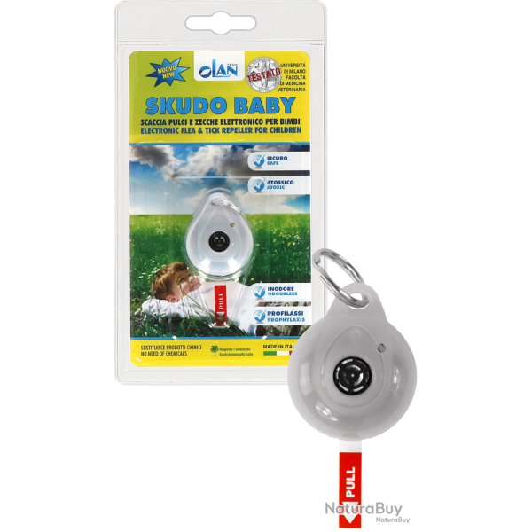 Olan Skudo Baby batt. defense Flea and Ticks - Ref OLAN002 - EAN 8026756000530 - Livraison rapide