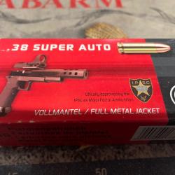 Geco .38 Super Auto FMJ 8.0G/124 Grains neuf 38262
