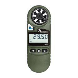 An&eacute;mom&egrave;tre Kestrel 2500NV altim&egrave;tre et thermom&egrave;tre avec r&eacute;tro&eacute;clairage vision nocturne Vert