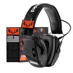 Casque protection auditive &eacute;lectronique Tir PROHEAR - NRR 23dB - Confort & Performance
