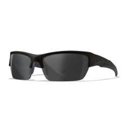 Lunettes balistiques Wiley X WX Valor polaris&eacute;es traitement hydrophobe Polaris&eacute; Fum&eacute; Noir