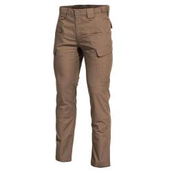 Pantalon tactique Pentagon Aris en toile extensible 225 g/m&sup2; avec emplacements genouill&egrave;res Coyote -