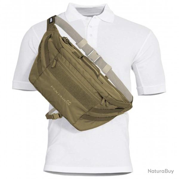 Sacoche de dissimulation Pentagon Telamon en polyester 600D 8,5 L � compartiment arme et poche docum