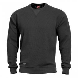 Sweat Pentagon Elysium en coton premium coupe confort &agrave; coutures plates Noir - S