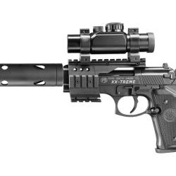 BERETTA - Pistolet &agrave; plomb M 92 FS XX-TREME - CO2 - CAL 4.5 MM