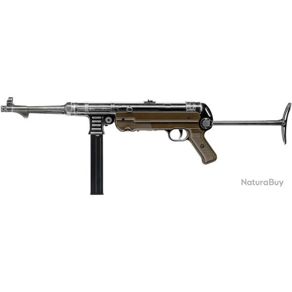 UMAREX - Pistolet � plomb LEGENDS MP40 GERMAN LEGACY EDITION SEMI AUTO - CO2 - CAL BB/4.5MM