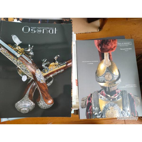 CATALOGUES DE VENTE D'ARMES