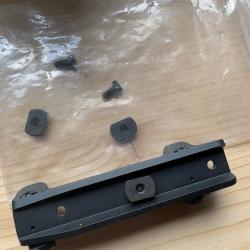 Montage blaser rail