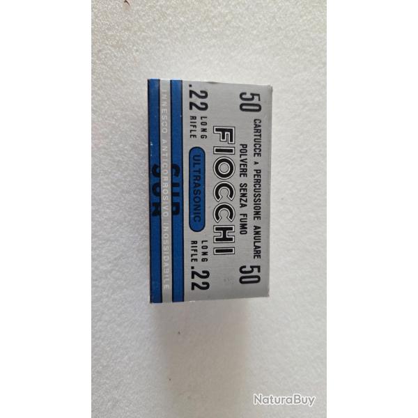 Bo�te de collection Fiocchi "Ultrasonic" GFL - .22 Long Rifle